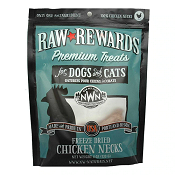 Northwest Naturals Freeze-Dried Raw Rewards Chicken Necks